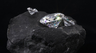 diamond formed from coal